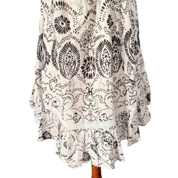 ANTHROPOLOGIE Maeve Flutter Sleeve Babydoll Mini Dress Size XL NEW - Picture 8 of 14